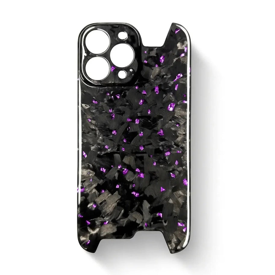 Forged full carbon case purple