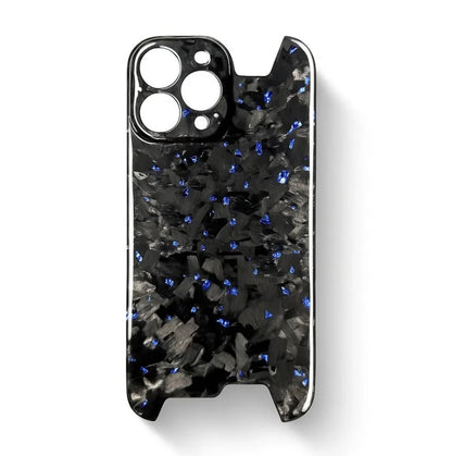 Forged full carbon case, blue