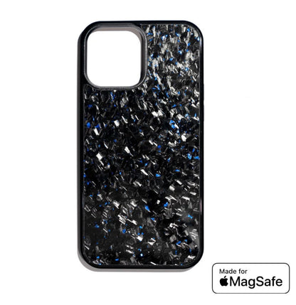 Carbon Phone case blue