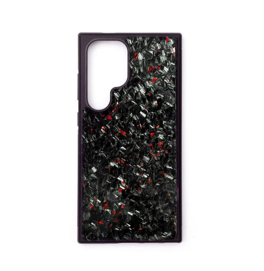 Carbon Case Samsung S&amp;A series red
